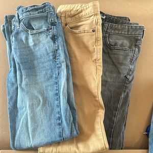 3 pairs of Cat & Jack boys jeans, size 12